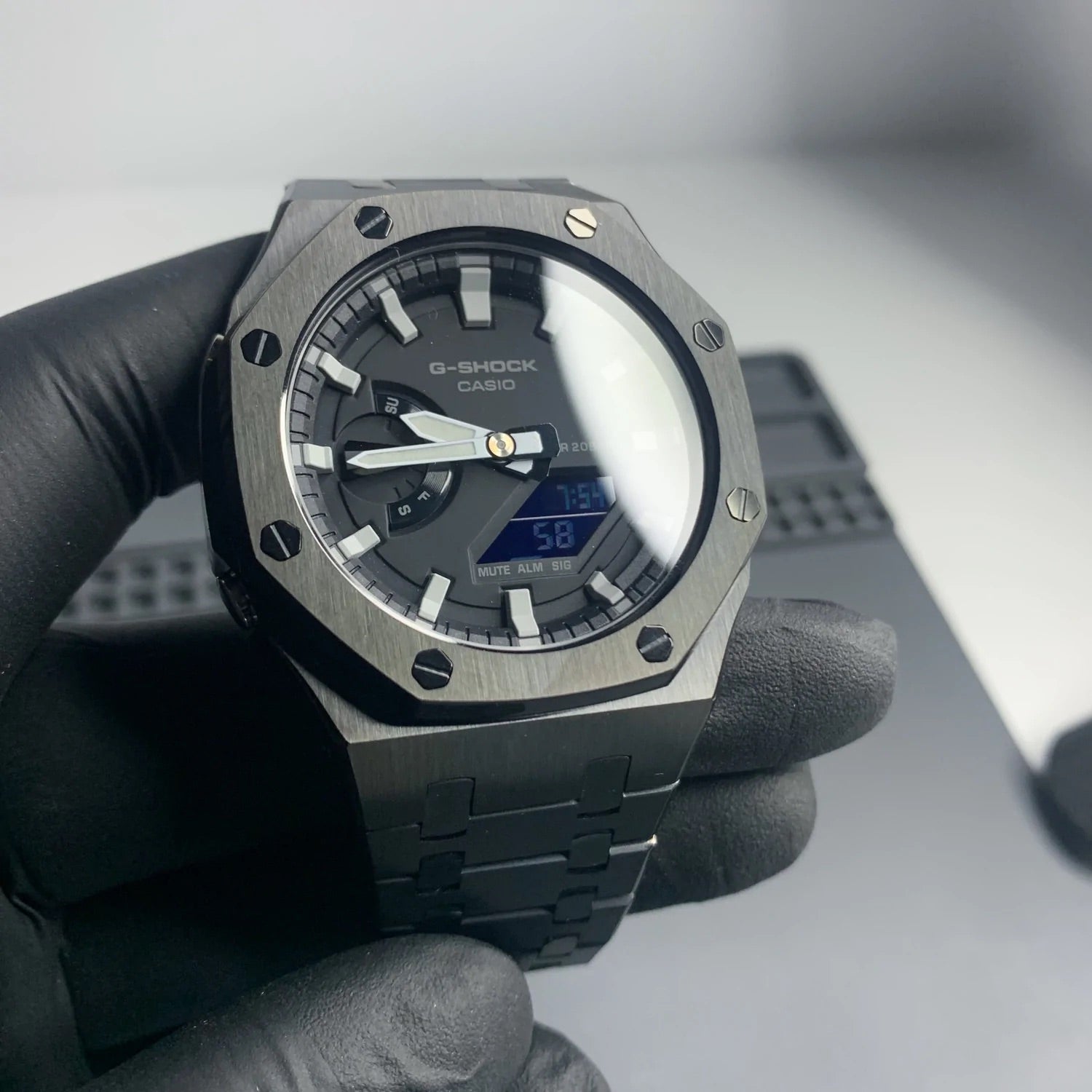 Gold Royal Oak G Shock Ga 2100 Metal New Casio G-Shock GA2100