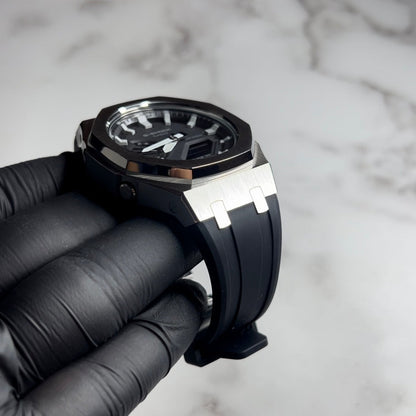 Copie de CAOUTCHOUC NOIR CASIOAK - GA 2100 - Custom All Black