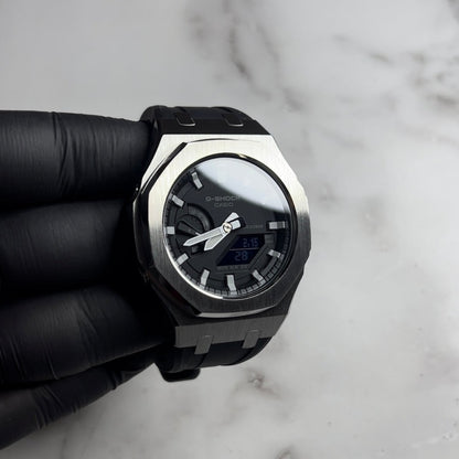 Copie de CAOUTCHOUC NOIR CASIOAK - GA 2100 - Custom All Black