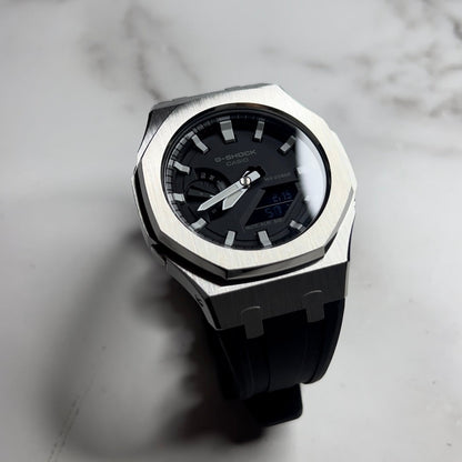 Copie de CAOUTCHOUC NOIR CASIOAK - GA 2100 - Custom All Black